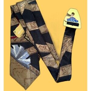 Home Improvement Men’s Classic Neck Tie  Power Tools Saw Drill Made USA TV Show